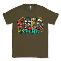 Army Green special education teacher Classic Tee - Zillion Design Studio