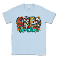 Dusty Blue special education teacher Classic Tee - Zillion Design Studio
