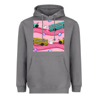 Storm easter school bus seamless pattern Heavyweight Hoodie - BundleAndBundleShop