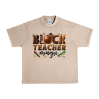 French Oak black teacher magic melanin male teacher Urban Heavy Tee - texasbilliewilder