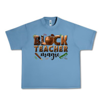 Pebble Blue black teacher magic melanin male teacher Urban Heavy Tee - texasbilliewilder