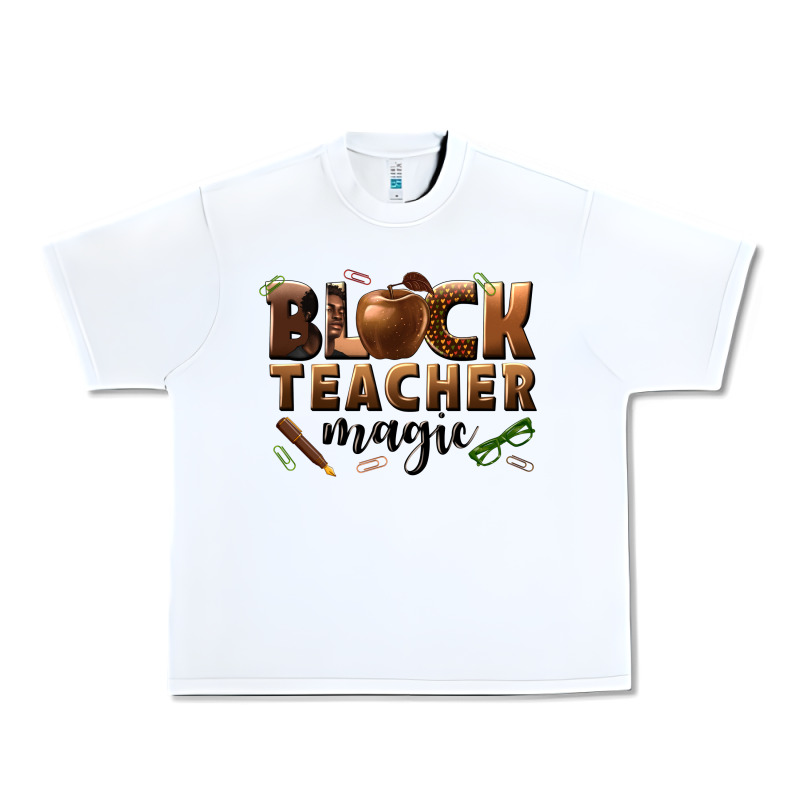 Black Teacher Magic Melanin Male Teacher Urban Heavy Tee by texasbilliewilder | Teevron