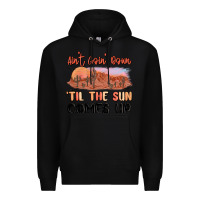 Black ain't goin' down 'til the sun comes up Premium Hoodie - MaliasSmallBusiness