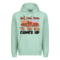 Seafoam ain't goin' down 'til the sun comes up Premium Hoodie - MaliasSmallBusiness