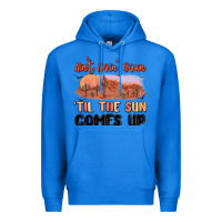 True Royal ain't goin' down 'til the sun comes up Premium Hoodie - MaliasSmallBusiness