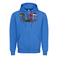 True Royal teacher christmas Zipper Hoodie - RacoonDesign