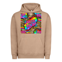 Pigment Burro Pride LGBTQ+ Proud Mom With Leoapard Patterns Urban Hoodie - BundleAndBundleShop
