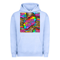 Pigment Grape Ice Pride LGBTQ+ Proud Mom With Leoapard Patterns Urban Hoodie - BundleAndBundleShop