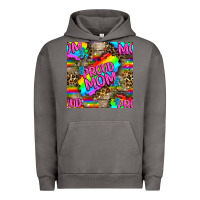 Pigment Tornado Pride LGBTQ+ Proud Mom With Leoapard Patterns Urban Hoodie - BundleAndBundleShop