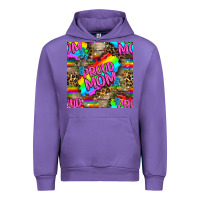 Tulip Pride LGBTQ+ Proud Mom With Leoapard Patterns Urban Hoodie - BundleAndBundleShop
