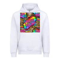 White Pride LGBTQ+ Proud Mom With Leoapard Patterns Urban Hoodie - BundleAndBundleShop