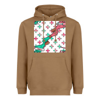 Toasted Coconut Nurse Gloves Seamless Pattern Heavyweight Hoodie - BundleAndBundleShop