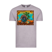 Vintage Zinc Western Fall Thanksgiving Turkey Vintage Tee - RanaPortraitStore