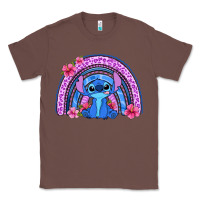 Chestnut stitch rainbow Classic Tee - Zillion Design Studio