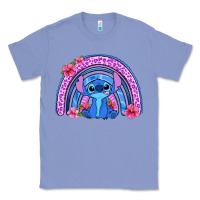 Colony Blue stitch rainbow Classic Tee - Zillion Design Studio