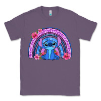 Lavender stitch rainbow Classic Tee - Zillion Design Studio