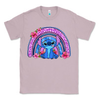 Lilac stitch rainbow Classic Tee - Zillion Design Studio