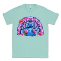 Seafoam stitch rainbow Classic Tee - Zillion Design Studio