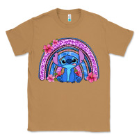 Toasted Coconut stitch rainbow Classic Tee - Zillion Design Studio