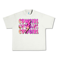 Pistachio cowgirl cowgirl lightning bolt Urban Heavy Tee - Zillion Design Studio