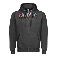 Charcoal Heather coffee scrubs and rubber gloves Zipper Hoodie - CowhideDigitalArt