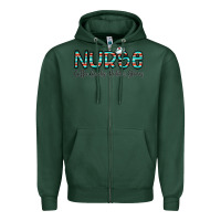 Sports Green coffee scrubs and rubber gloves Zipper Hoodie - CowhideDigitalArt