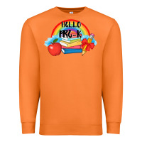 Carrot back to school hello pre k Premium Sweatshirt - AdoDesignShop