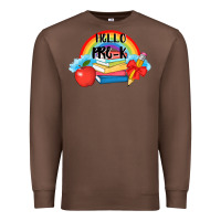 Chestnut back to school hello pre k Premium Sweatshirt - AdoDesignShop