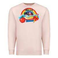 Back To School Hello Pre K Premium Sweatshirt | Teevron