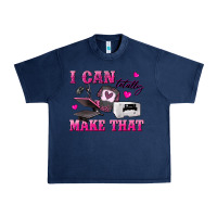 Navy i can totally make that Urban Heavy Tee - texasbilliewilder