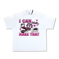 White i can totally make that Urban Heavy Tee - texasbilliewilder