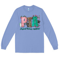 Colony Blue pta physical therapy assistant Long Sleeve Tee - AdoDesignShop