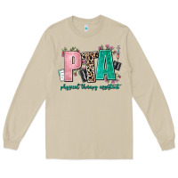 Mushroom pta physical therapy assistant Long Sleeve Tee - AdoDesignShop