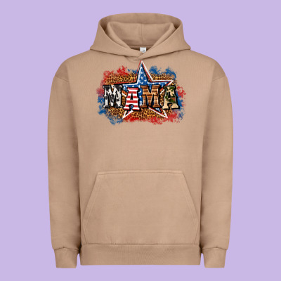 Patriotic Mama Urban Hoodie Designed By Bundleandbundleshop