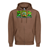 Chestnut st patricks trucks Zipper Hoodie - FaDigitalArtStudio
