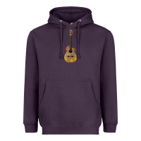 Plum mexican guitar Heavyweight Hoodie - Artiststas