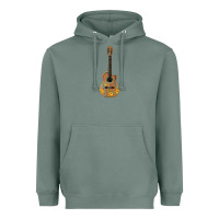 Sage mexican guitar Heavyweight Hoodie - Artiststas