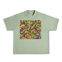 Oil Green Mardi gras king cake Urban Heavy Tee - RanaPortraitStore