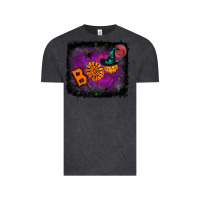 Vintage Black Boo Halloween Vintage Tee - RanaPortraitStore