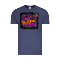Vintage Denim Boo Halloween Vintage Tee - RanaPortraitStore
