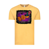 Vintage Mustard Boo Halloween Vintage Tee - RanaPortraitStore