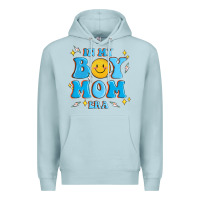 Blue Mist in my boy mom era Premium Hoodie - MaliasSmallBusiness
