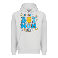 Dove Grey in my boy mom era Premium Hoodie - MaliasSmallBusiness