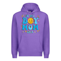 Purple in my boy mom era Premium Hoodie - MaliasSmallBusiness