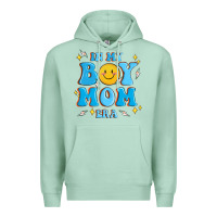 Seafoam in my boy mom era Premium Hoodie - MaliasSmallBusiness
