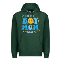 Sports Green in my boy mom era Premium Hoodie - MaliasSmallBusiness
