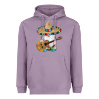 Lavender mexican gnomes guitar sombrero serape Heavyweight Hoodie - Artiststas