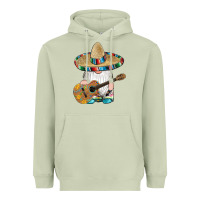 Matcha mexican gnomes guitar sombrero serape Heavyweight Hoodie - Artiststas