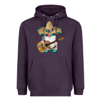 Mexican Gnomes Guitar Sombrero Serape Heavyweight Hoodie | Teevron