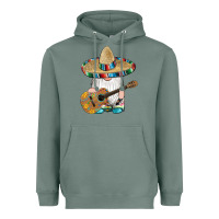 Sage mexican gnomes guitar sombrero serape Heavyweight Hoodie - Artiststas